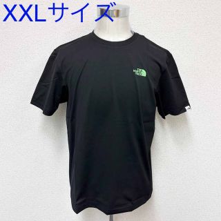 ザノースフェイス(THE NORTH FACE)の新品ノースフェイス ホワイトレーベル Tシャツ NT7UN04Jブラック XXL(Tシャツ/カットソー(半袖/袖なし))