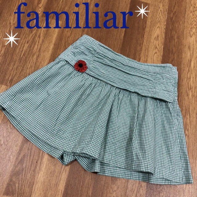 【新品】ファミリア｜familiar 110㎝ キュロット【女の子】