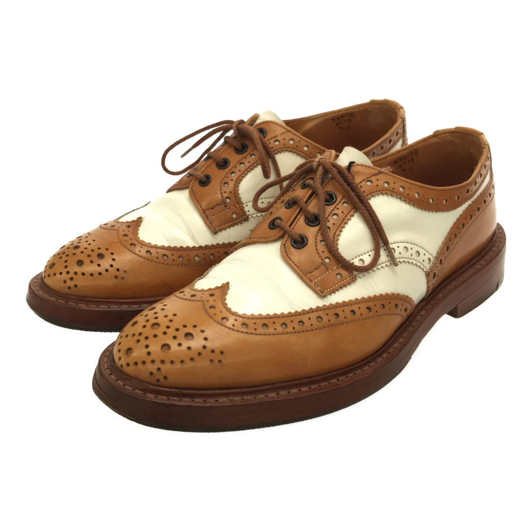 TRICKERS 2トーンウィングチップシューズ UK9