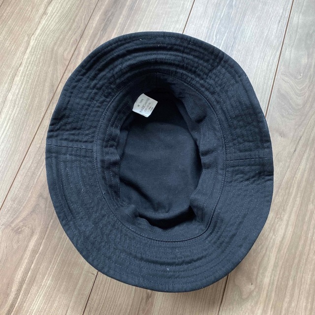 レディース　黒のサファリハット　ワイヤー入り レディースの帽子(ハット)の商品写真