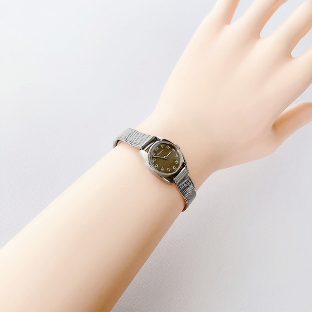 Bulova   SWISS老舗 BULOVA 石レディース手巻き腕時計 稼動品の通販