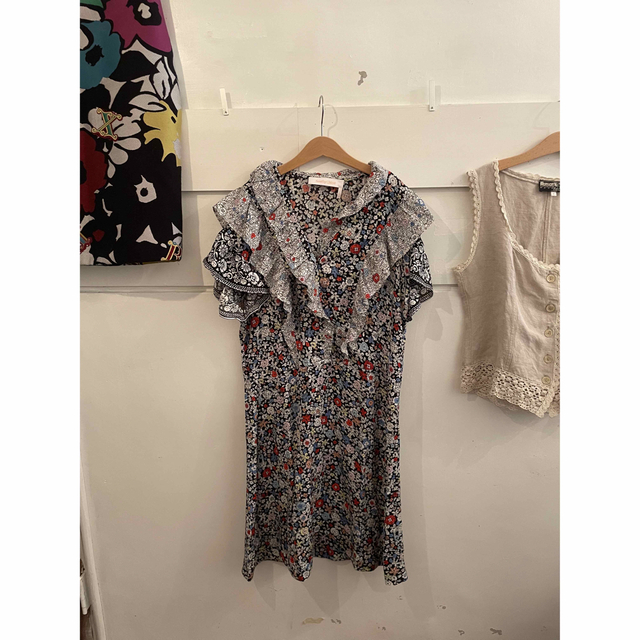 see by chloe flower onepiece.-