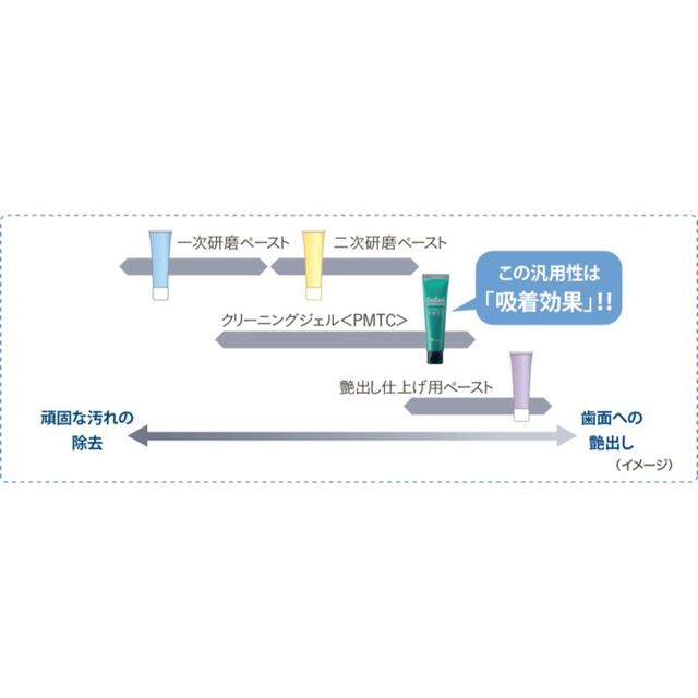 ウエルテック PMTC(歯科用フッ素配合ペースト クリーニングジェル)2本セット