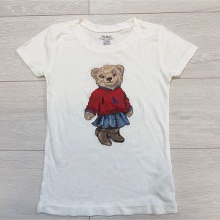 【専用】ポロベア ポロベイビー くま Tシャツ 長袖 90 ピンク