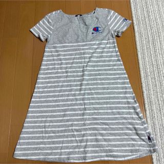 チャンピオン(Champion)のchampion ボーダーワンピース 130cm(ワンピース)