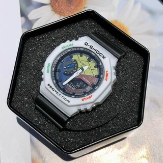 カシオ(CASIO)のCASIO G-SHOCK GAE-2100RC ルービックキューブ　(腕時計(アナログ))
