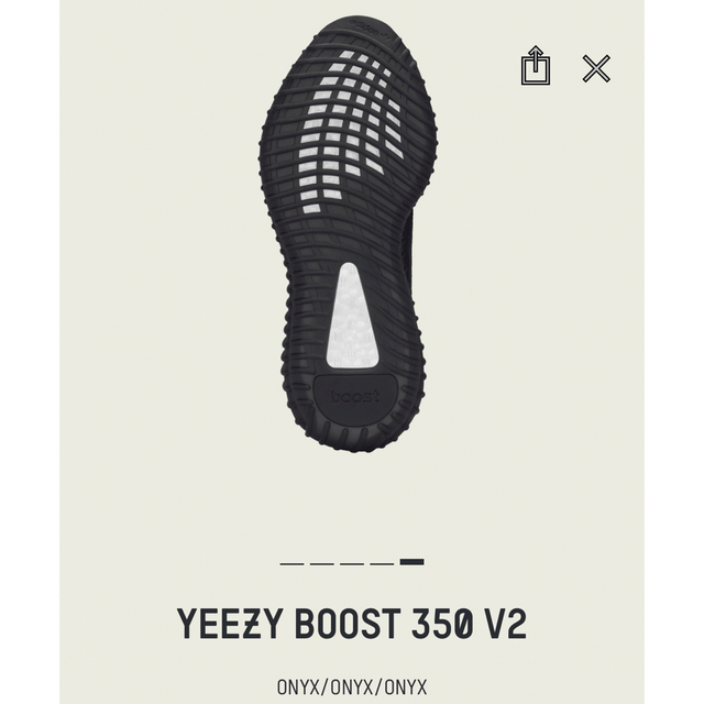 adidas YEEZY Boost 350 V2 "Onyx" 早い者勝ち