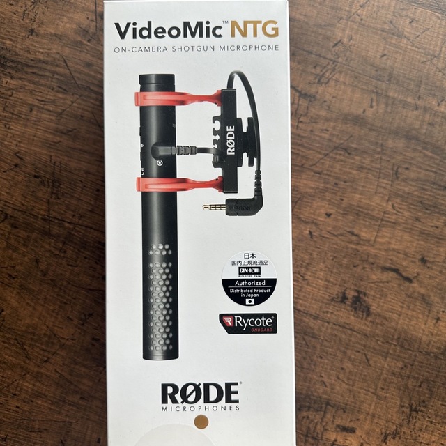 ロード RODE Video Mic NTG ショットガン マイク カメラ スマホ/家電/カメラのカメラ(その他)の商品写真