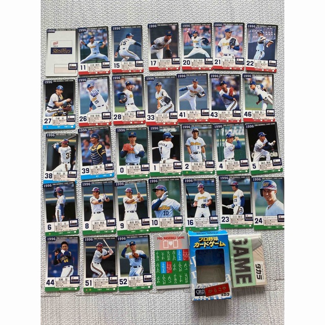 【全部32枚】タカラ：プロ野球カードゲーム：1996年：オリックスブルーウェーブ