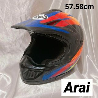 Arai オフロードヘルメット　ビンテージ　57.58cm Mサイズ(ヘルメット/シールド)