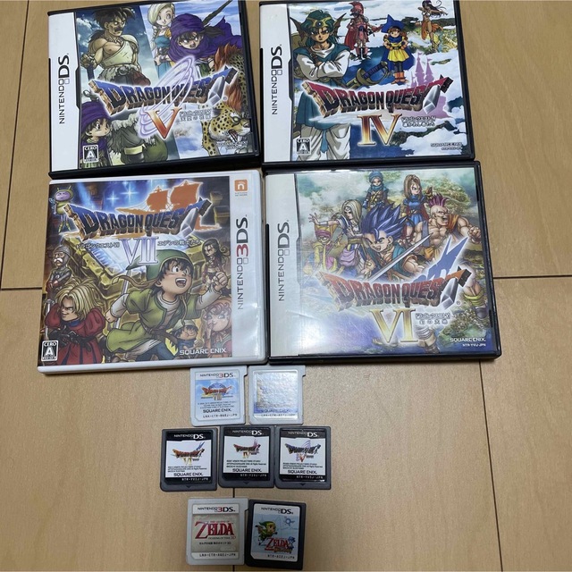 ドラゴンクエストV 天空の花嫁 DS他ソフト7本セット-