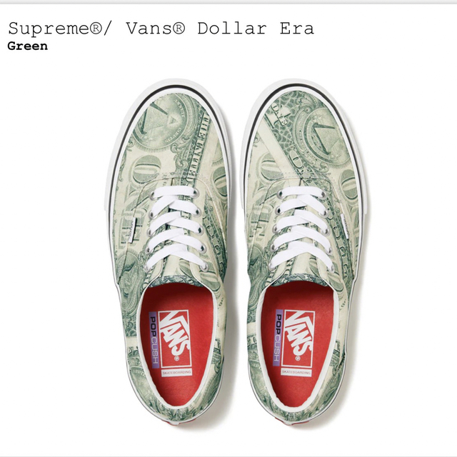 supreme vans Dollar Era