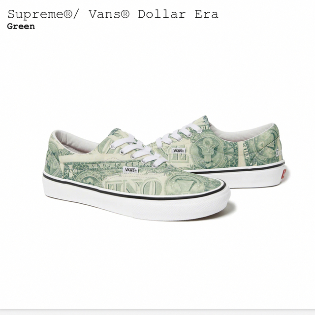 supreme vans Dollar Era