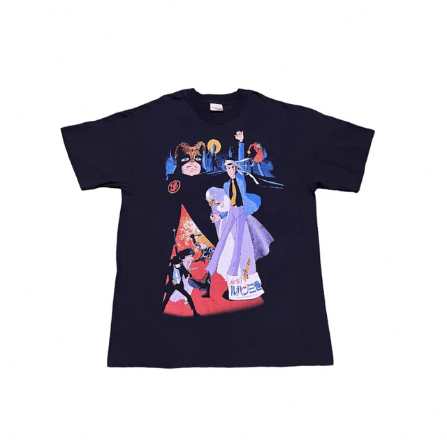 90'S 00'S ルパン3世 Tシャツ ヴィンテージ アニメT サイズL