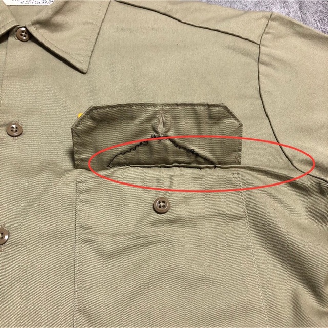 Dickies - ディッキーズ☆刺繍ロゴワッペン・ロゴタグ入り半袖ワーク