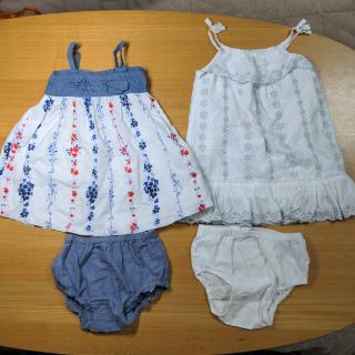 ベビーギャップ(babyGAP)のGAP ワンピース　2枚セット　サイズ90　パンツ付き(ワンピース)