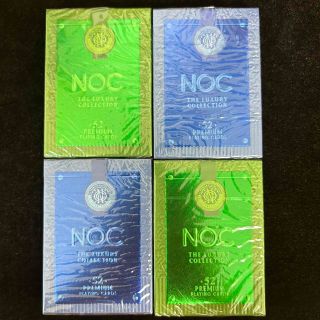 NOC LUXURY green&blue 4デックセット　トランプ　レアデック(トランプ/UNO)