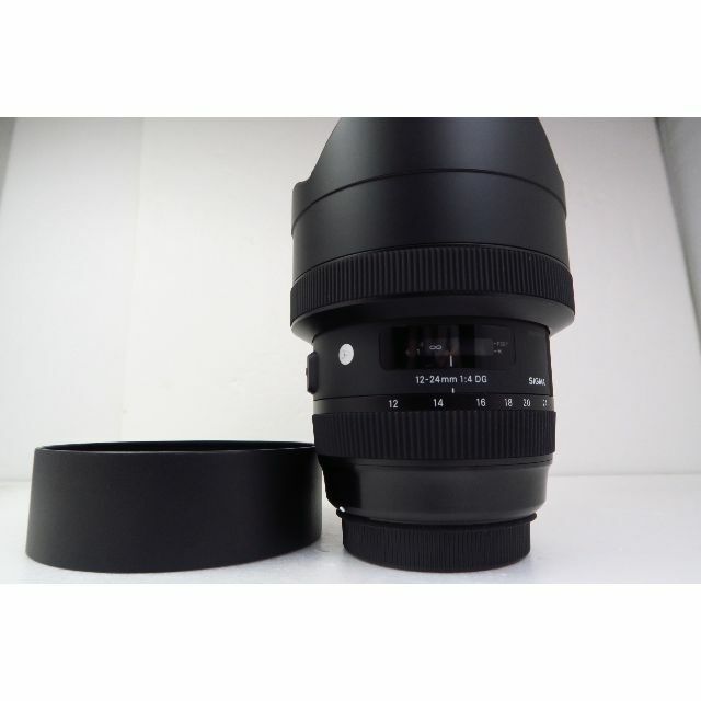 SIGMA 12-24mm F4 DG HSM CANON スマホ/家電/カメラのカメラ(レンズ(単焦点))の商品写真