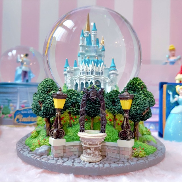 Disney - 激レア ディズニー シンデレラ城 スノードーム オルゴール