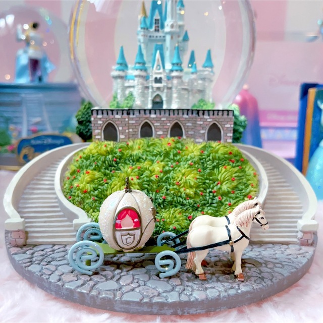 Disney - 激レア ディズニー シンデレラ城 スノードーム オルゴール