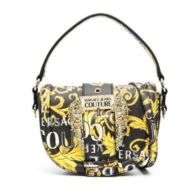 VERSACE JEANS COUTURE ハンドバッグ バロック ブラック-