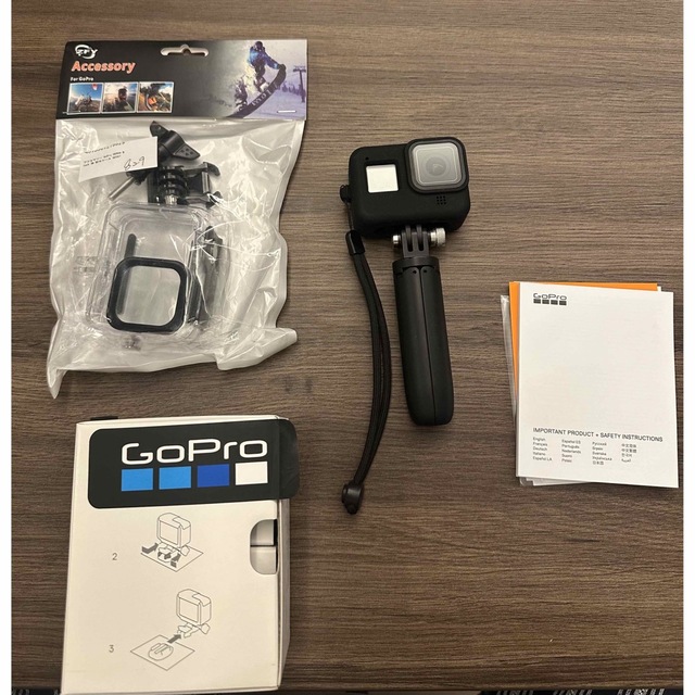 GoPro(ゴープロ)のGoProHERO8 Black CHDHX-801-FW [4K対応 /防水] スマホ/家電/カメラのカメラ(ビデオカメラ)の商品写真