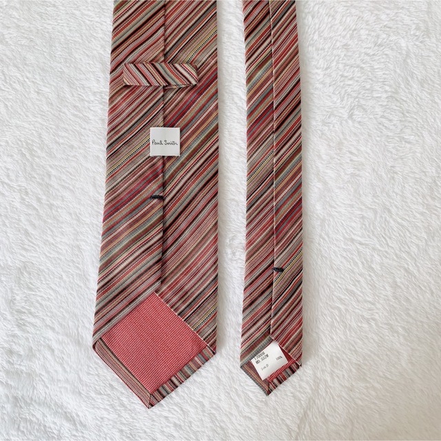 マリナボーダー 美品✨ポールスミス ネクタイ マルチカラー マルチ
