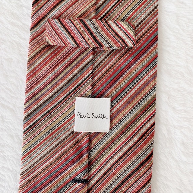 マリナボーダー 美品✨ポールスミス ネクタイ マルチカラー マルチ