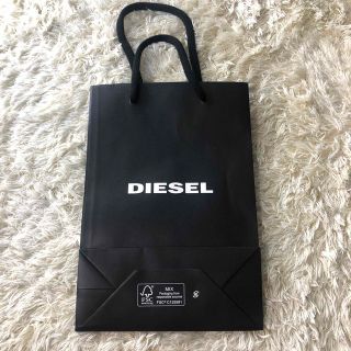 ディーゼル(DIESEL)のディーゼル DIESEL 紙袋 黒 ブラック(ショップ袋)