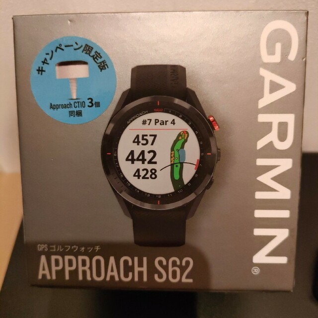 GARMIN APPROACH S62 ガーミン　CT10 3個付き スポーツ/アウトドアのゴルフ(その他)の商品写真