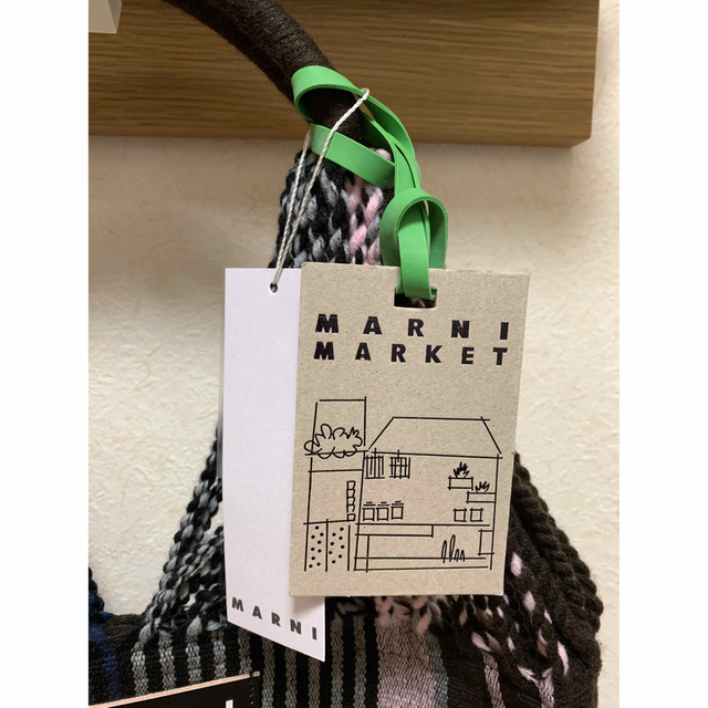 【新品】MARNI マルニ ハンモックバッグ  ブルー