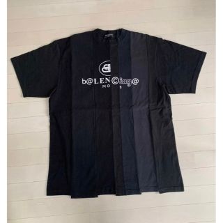 バレンシアガ BALENCIAGA リップスティック 583214 19AW ロゴ トップス 半袖Ｔシャツ コットン ホワイト