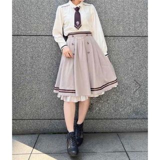 アクシーズファム(axes femme)のaxes femme♡ ダブルボタンミドルスカート(ひざ丈スカート)