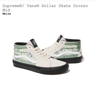 シュプリーム(Supreme)のsupreme × vans@ コラボ品 靴(スニーカー)