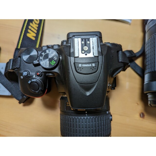 Nikon(ニコン)のNikon D5600 ダブルズームキット スマホ/家電/カメラのカメラ(デジタル一眼)の商品写真