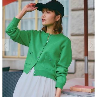 ティティベイト(titivate)のクルーネックポケットカーディガン CABAN　ZARA リエディ(カーディガン)