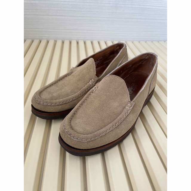 メンズrussell moccasins スリッポン レア モデル ラッセルモカシン