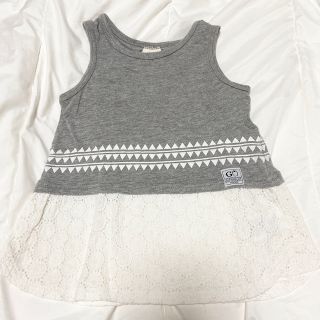 ブリーズ(BREEZE)のBREEZE タンクトップ　袖なし　トップス　レース　子供服(Tシャツ/カットソー)