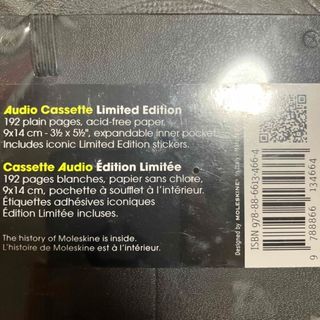 モレスキン MOLESKINE®️ ポケット ラージ カセットテープ柄の通販 by