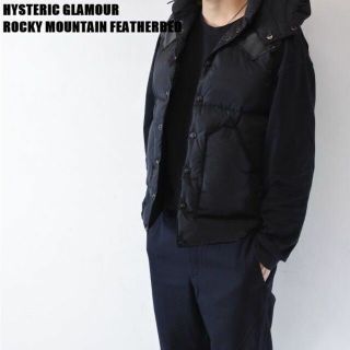 【美品】HYSTERIC GLAMOUR リパーシブルダウンベスト