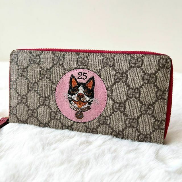 入荷日 GUCCI グッチ 長財布 ボスコ ラウンドファスナ— GGスプリーム