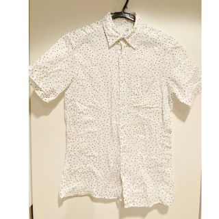 ユナイテッドアローズグリーンレーベルリラクシング(UNITED ARROWS green label relaxing)のグリーンレーベルリラクシング　ドット柄半袖シャツ(シャツ)