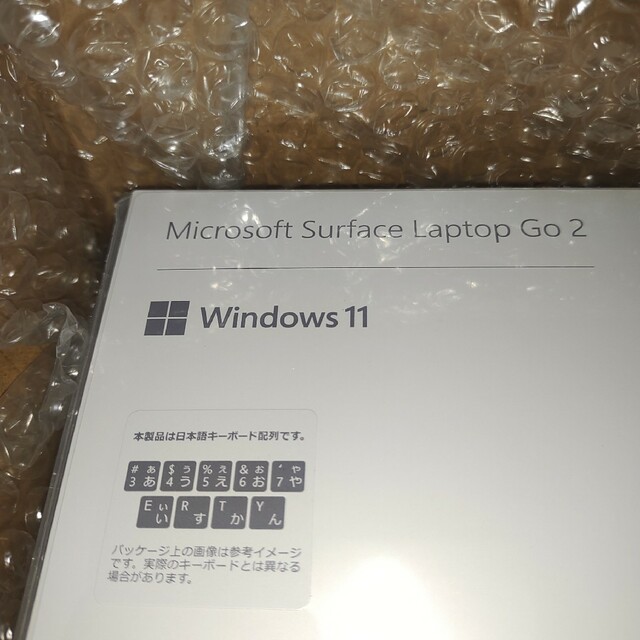 Microsoft(マイクロソフト)のSurface Laptop Go 2 8QF-00040&8QF-00018 スマホ/家電/カメラのPC/タブレット(ノートPC)の商品写真