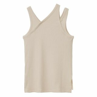 クラネ(CLANE)のCLANE クラネ　ONE SHOULDER LAYERD TANK TOPS(タンクトップ)