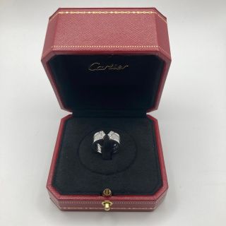 カルティエ(Cartier)のCARTIER カルティエ C2 リング ダイヤ WG 750 #48 8号(リング(指輪))