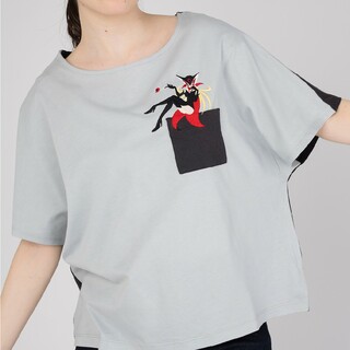 グラニフ(Design Tshirts Store graniph)の新品！グラニフ ヤッターマン ドロンジョ様 Tシャツ フリーサイズ レディース(Tシャツ/カットソー(半袖/袖なし))