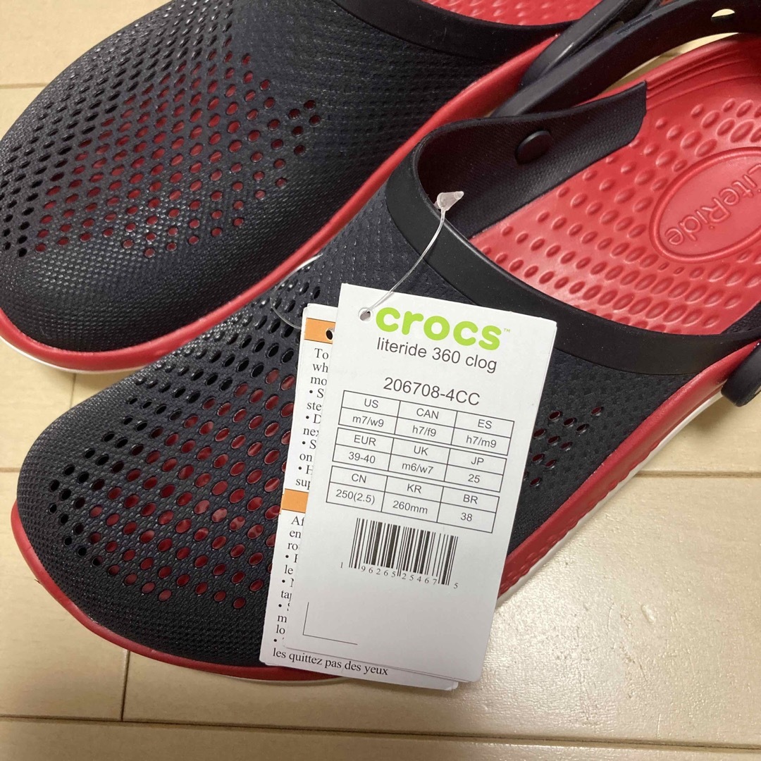 crocs(クロックス)の新品 25㎝ クロックス ライトライド 360 クロッグ メンズの靴/シューズ(サンダル)の商品写真