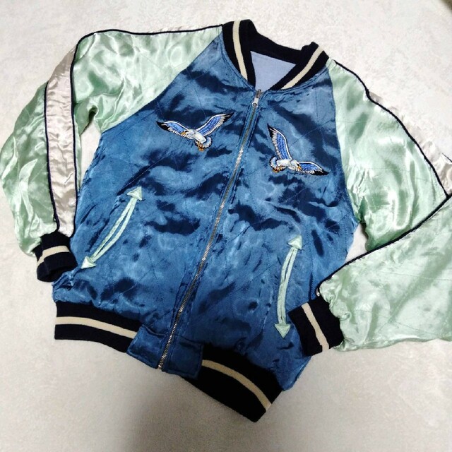 希少 激レアBGCO 90s CALIFORNIA刺繍 リバーシブル スカジャン 希少 激レアBGCO 90s CALIFORNIA刺繍 リバーシブル スカジャン