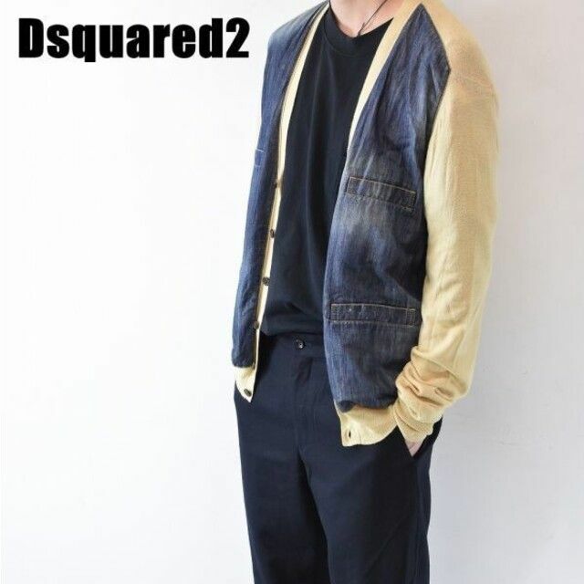 MN BB0005 DSQUARED2 デースクエアード カシミヤ デニム56着丈