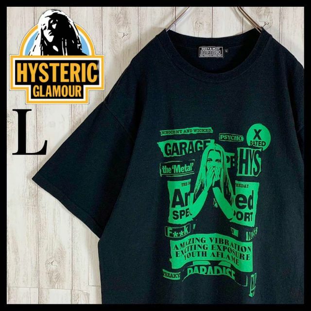 HYSTERIC GLAMOUR(ヒステリックグラマー)の【超絶人気デザイン】ヒステリックグラマー 希少 ヒスガール 入手困難 Tシャツ メンズのトップス(Tシャツ/カットソー(半袖/袖なし))の商品写真